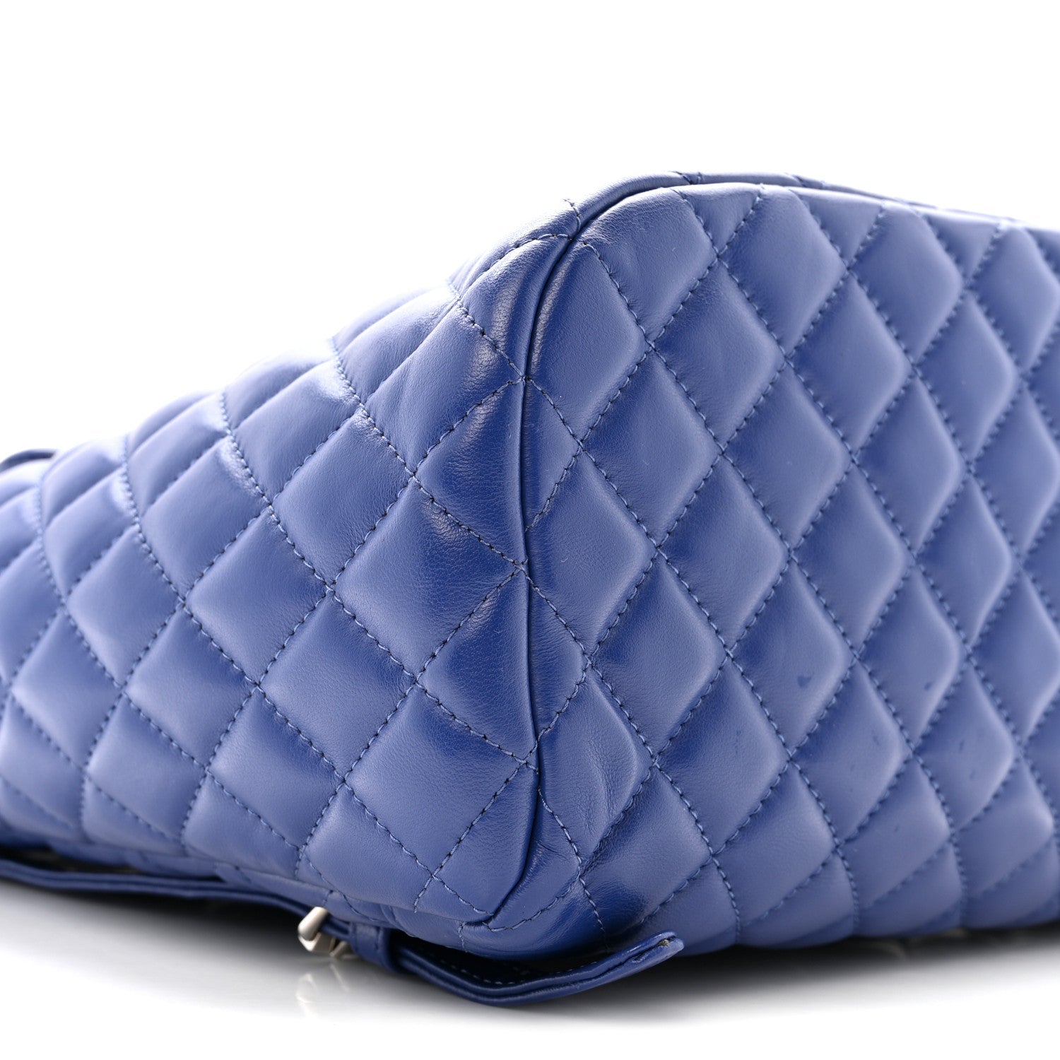 Chanel Lambskin Quilted Large Urban Spirit Backpack Blue