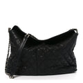 Chanel Caviar Quilted French Riviera Hobo Black