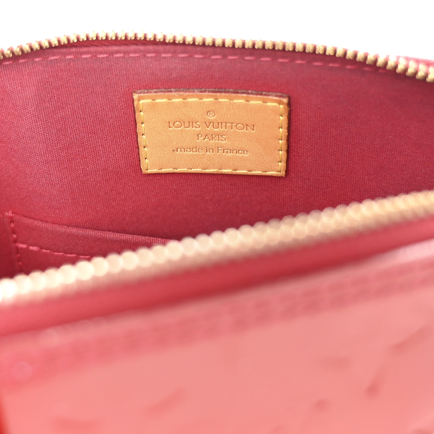 Louis Vuitton Vernis Alma BB Cherry