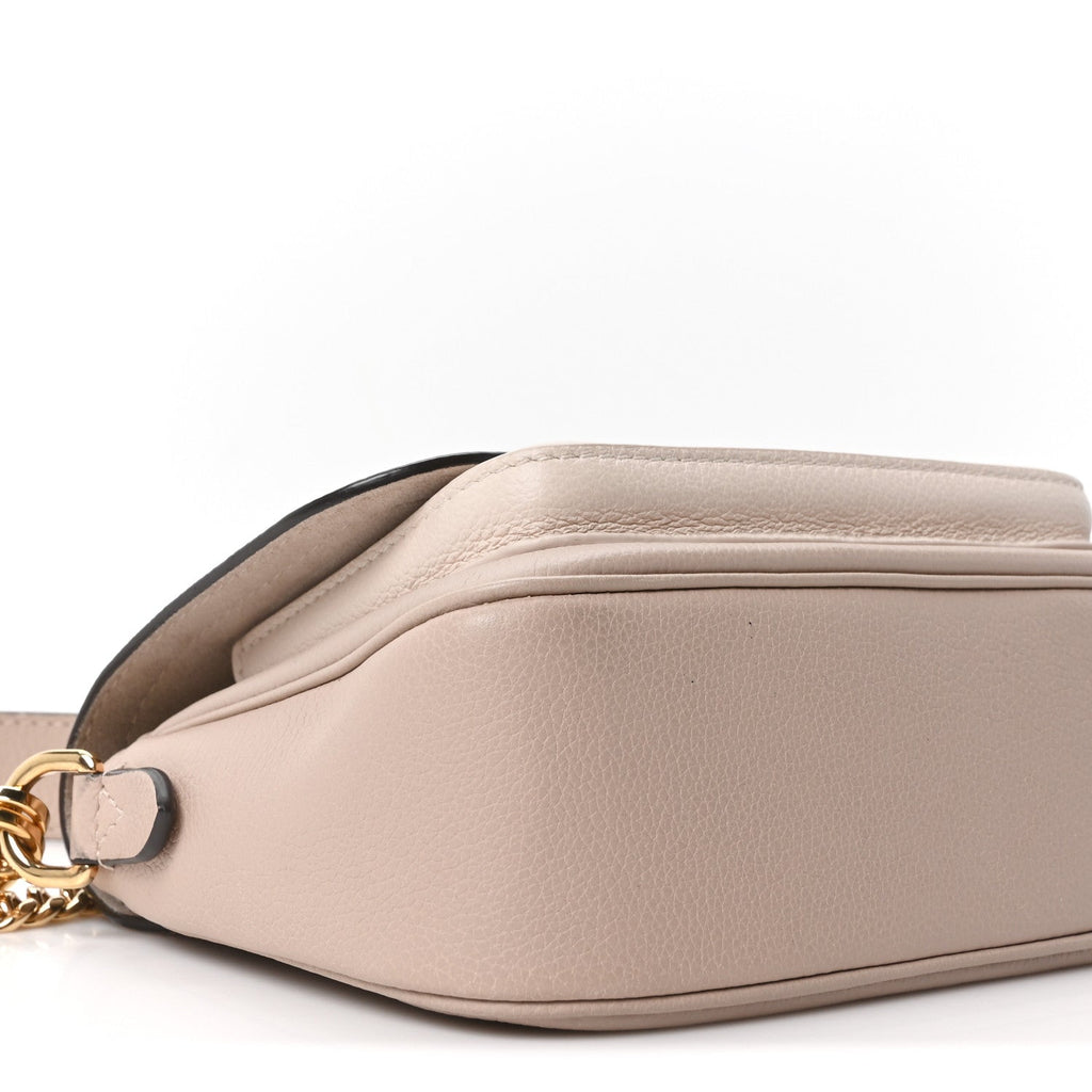 Louis Vuitton Grained Calfskin Lockme Tender Greige