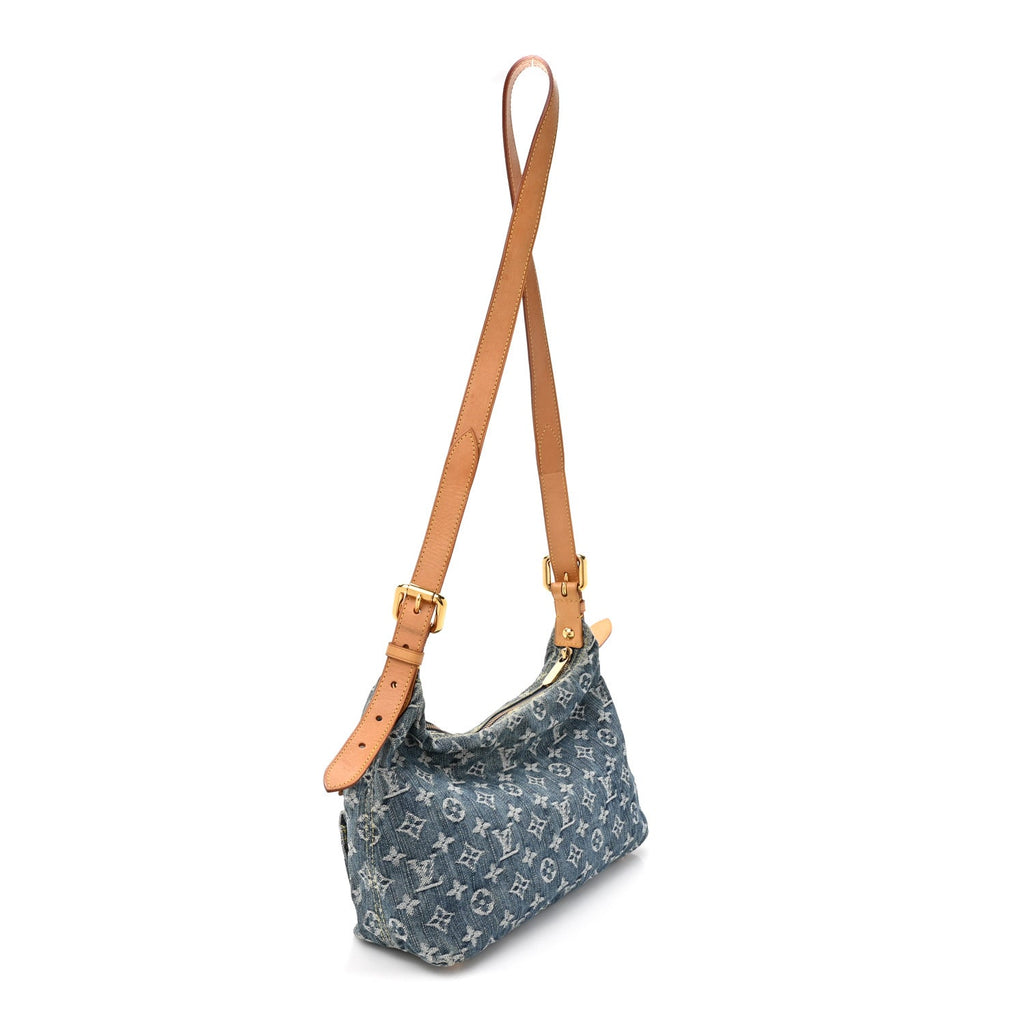 Louis Vuitton Monogram Denim Baggy PM Blue