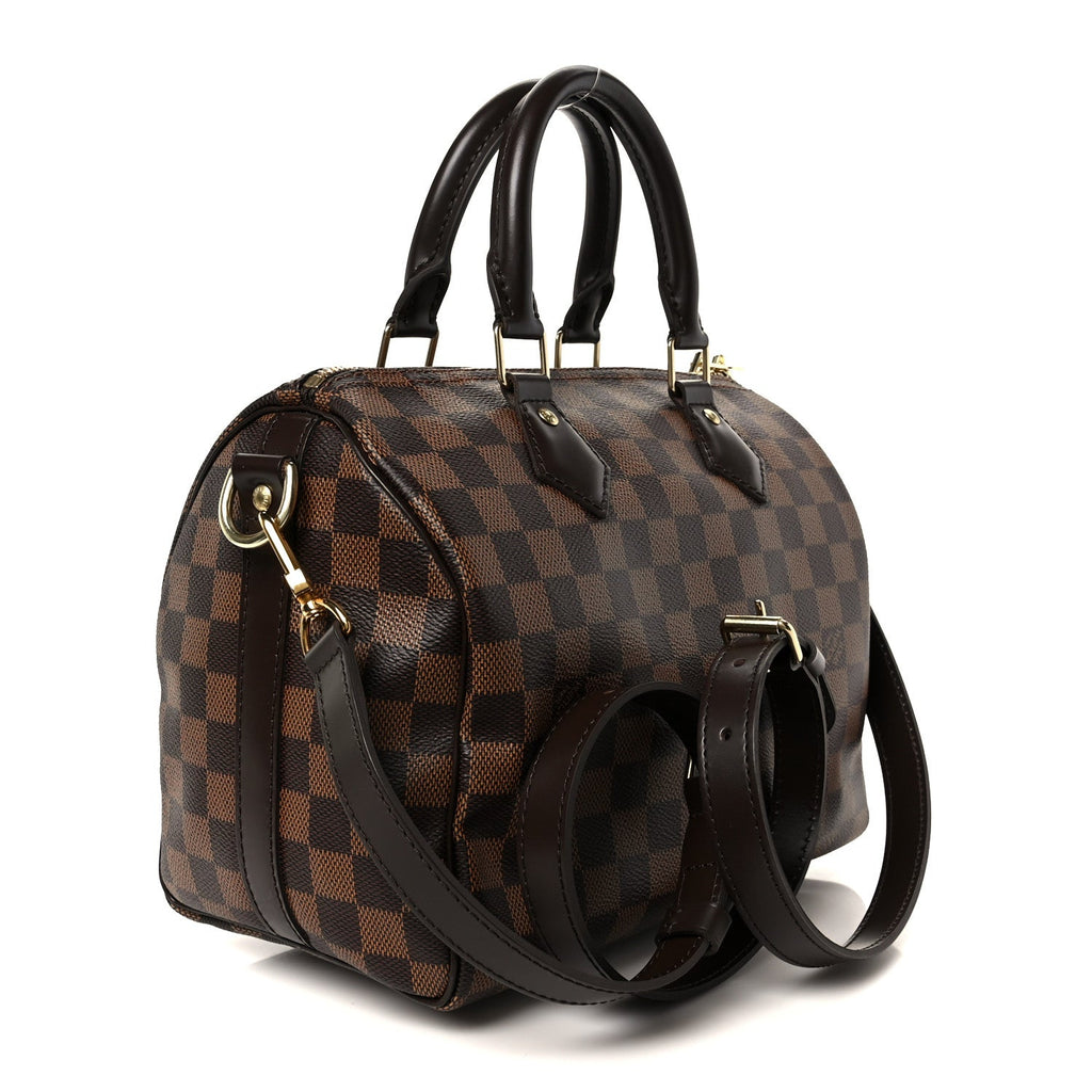 Louis Vuitton Damier Ebene Speedy Bandouliere 25