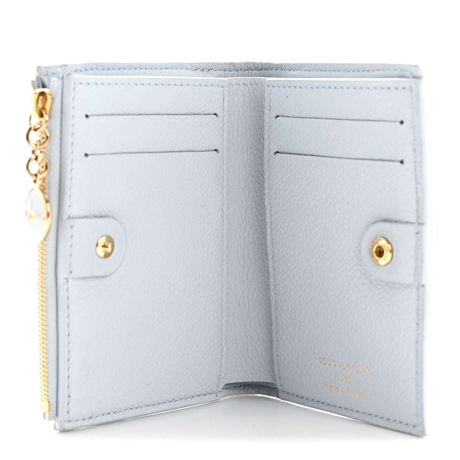 Louis Vuitton Empreinte Monogram Flower Lisa Wallet Azur