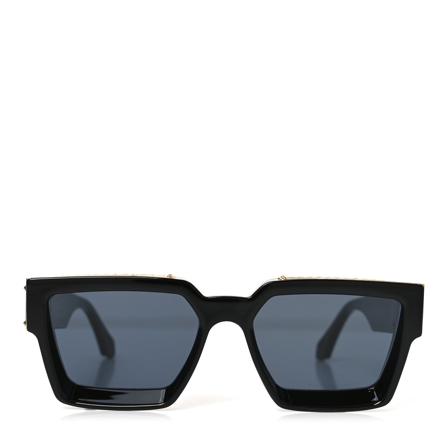 Louis Vuitton Acetate 1.1 Millionaires Sunglasses Z1165W Black