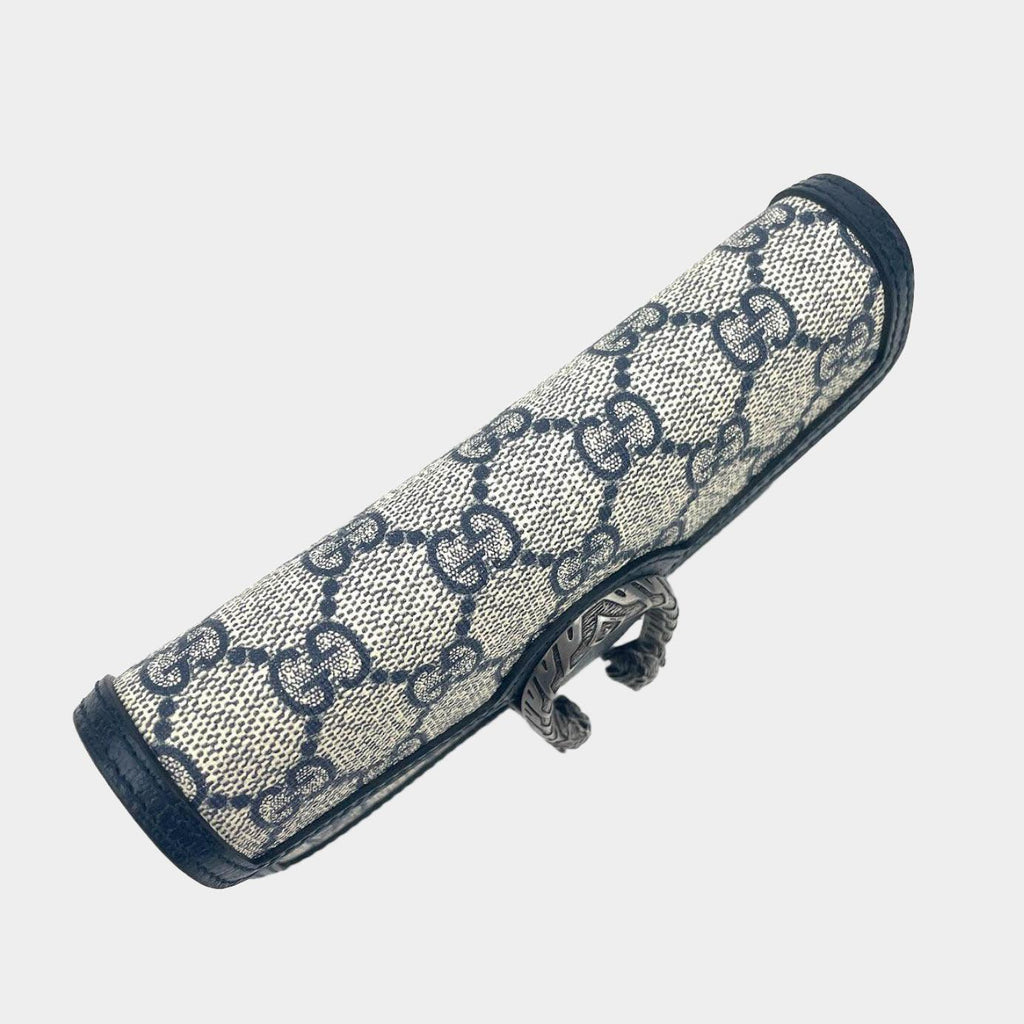GUCCI GG Dionysus Super Mini Supreme - Navy/Beige