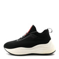 Prada Mesh Neoprene Womens America's Cup 45mm Sneakers 36.5 Black White