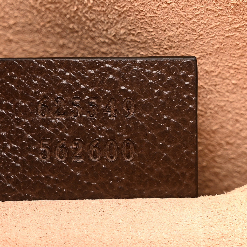 Gucci GG Supreme Monogram Web Ophidia Pouch Brown