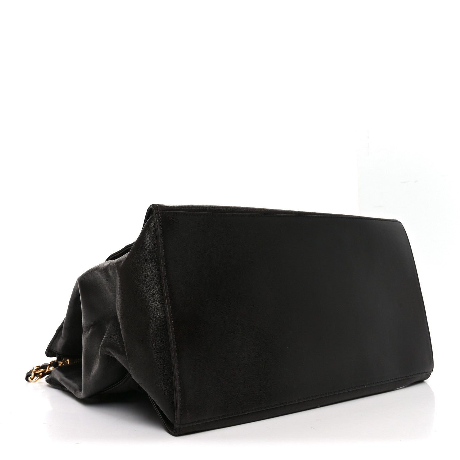 Chanel Lambskin CC Shoulder Bag Black
