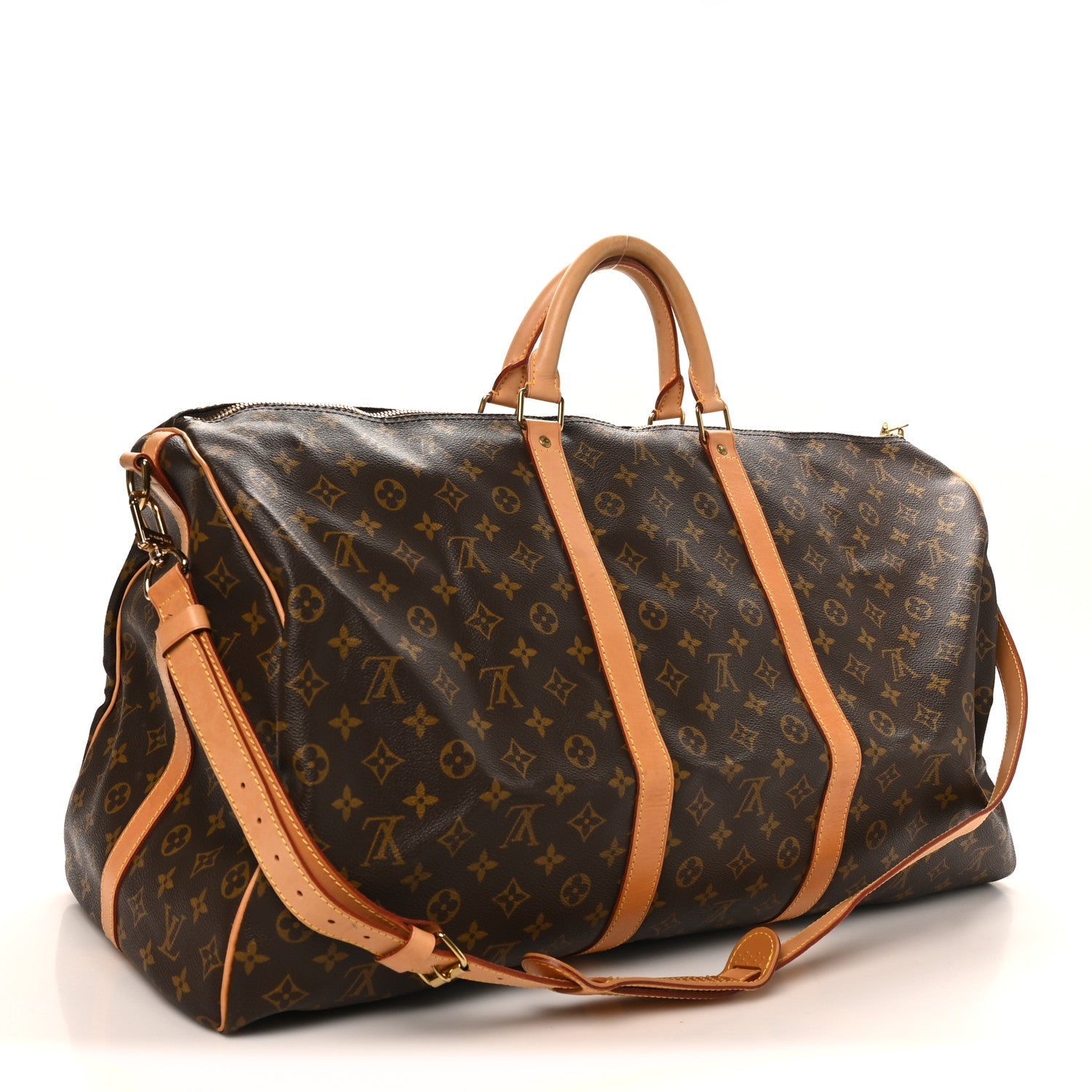 Louis Vuitton Monogram Keepall Bandouliere 60