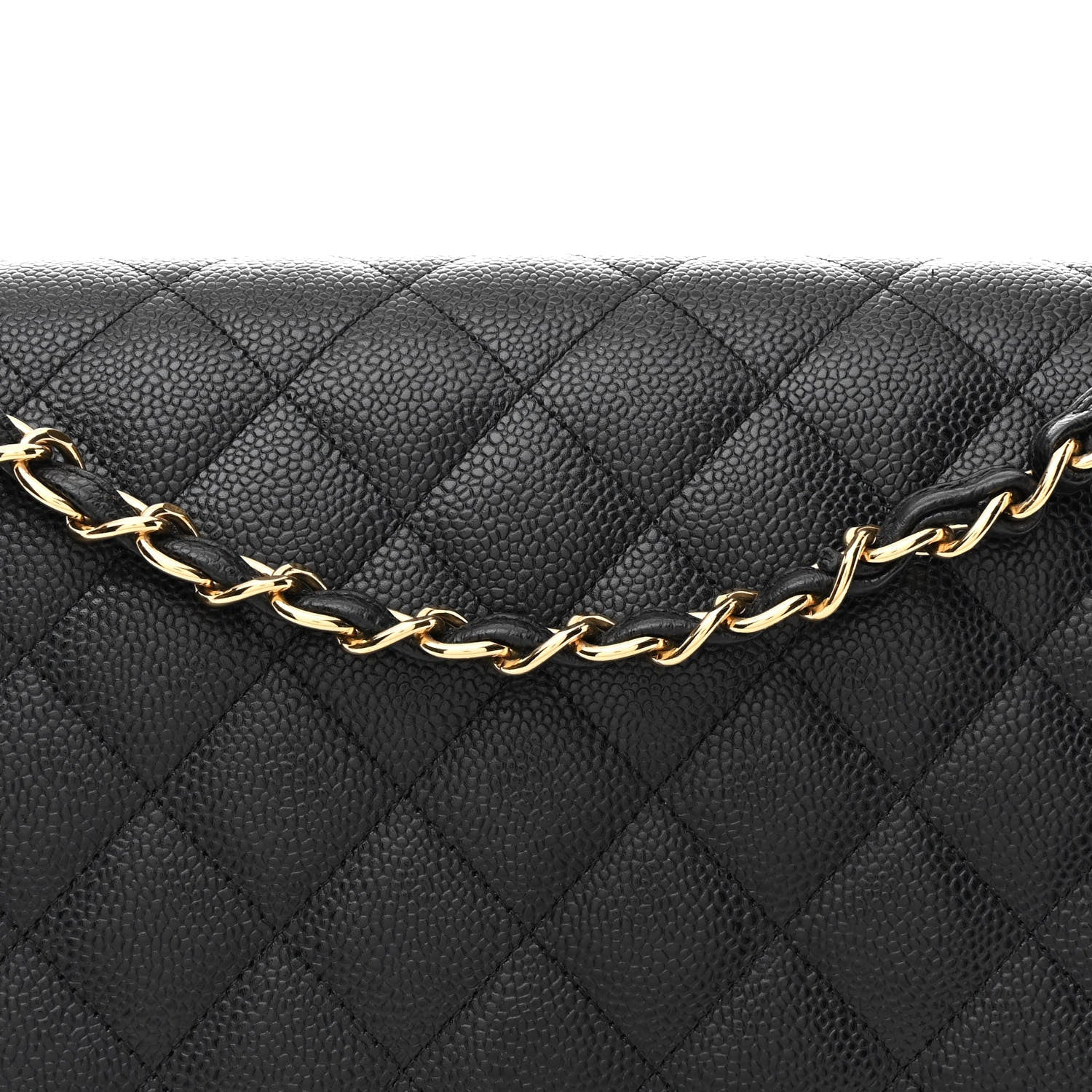 Chanel Caviar Quilted Maxi Double Flap Black