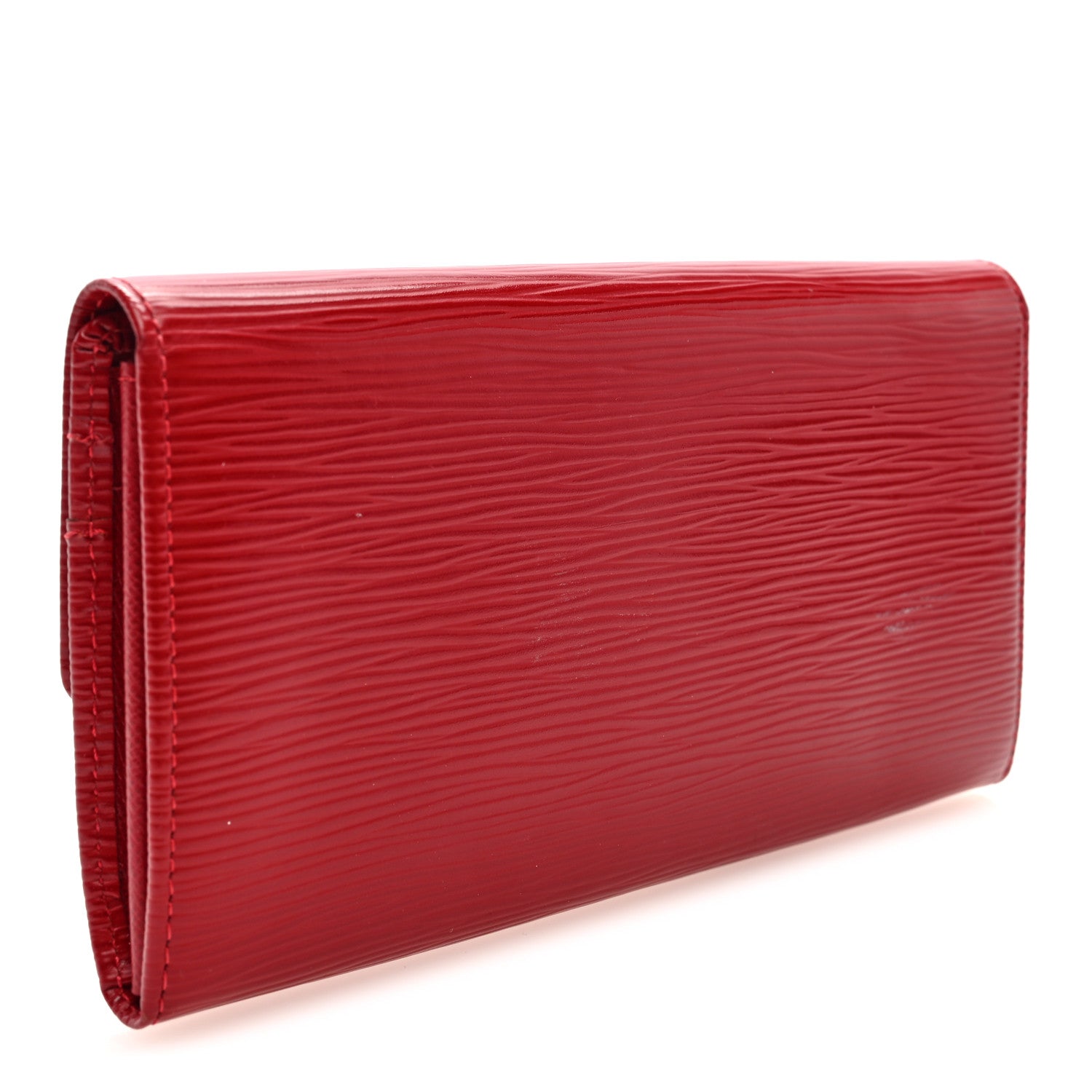 Louis Vuitton Epi Sarah Wallet Castillan Red