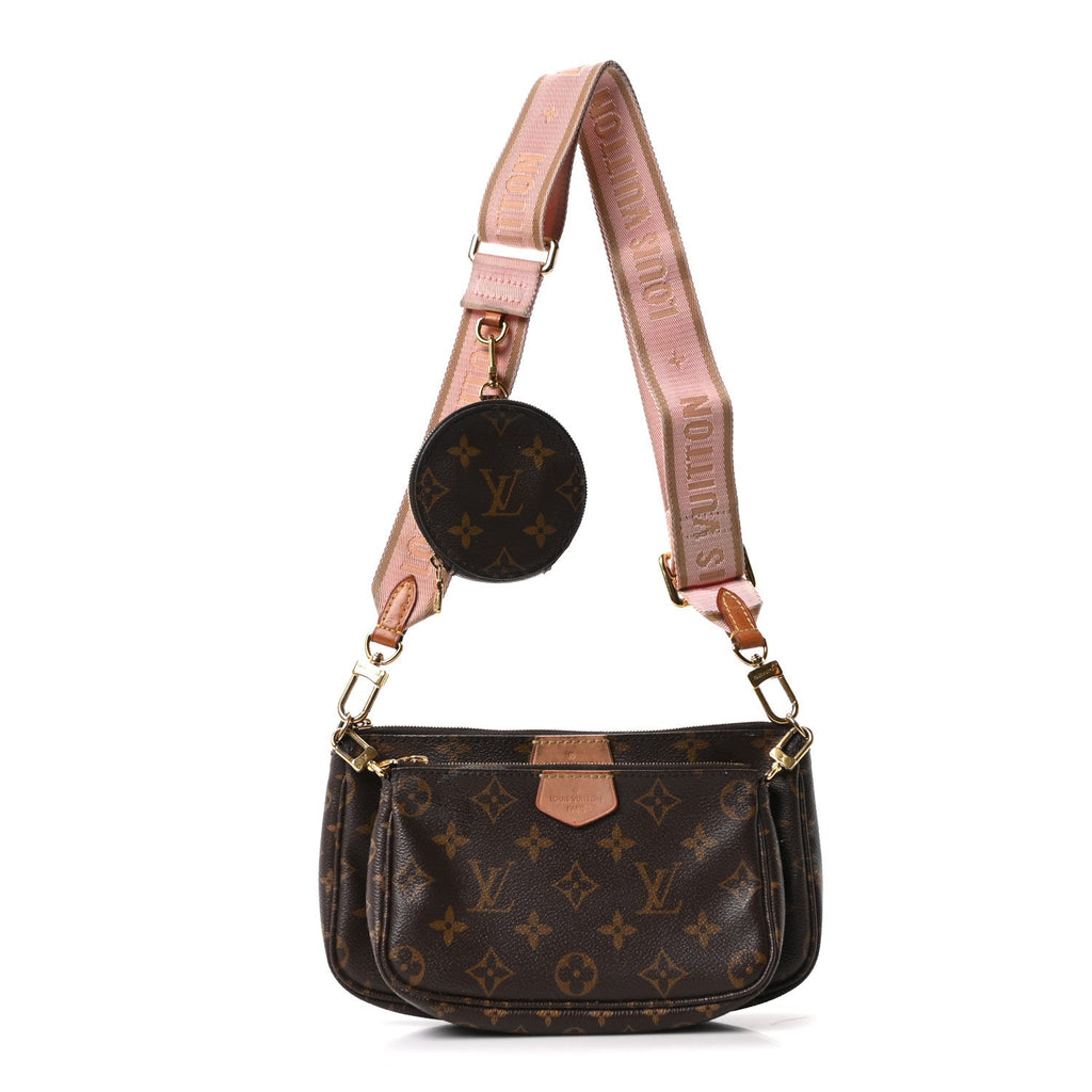 Louis Vuitton Monogram Multi Pochette Accessories Rose Clair