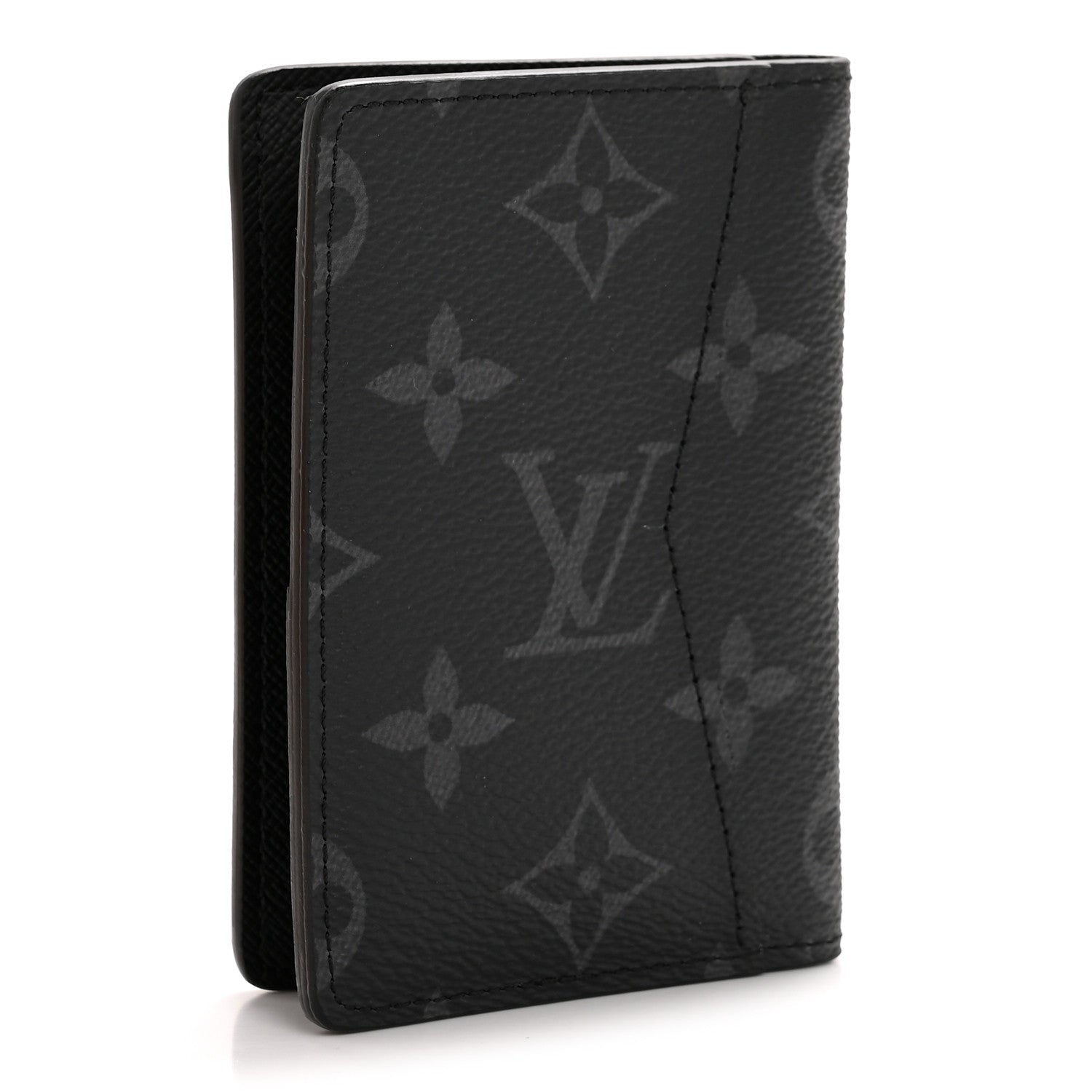 Louis Vuitton Monogram Eclipse Pocket Organizer NM