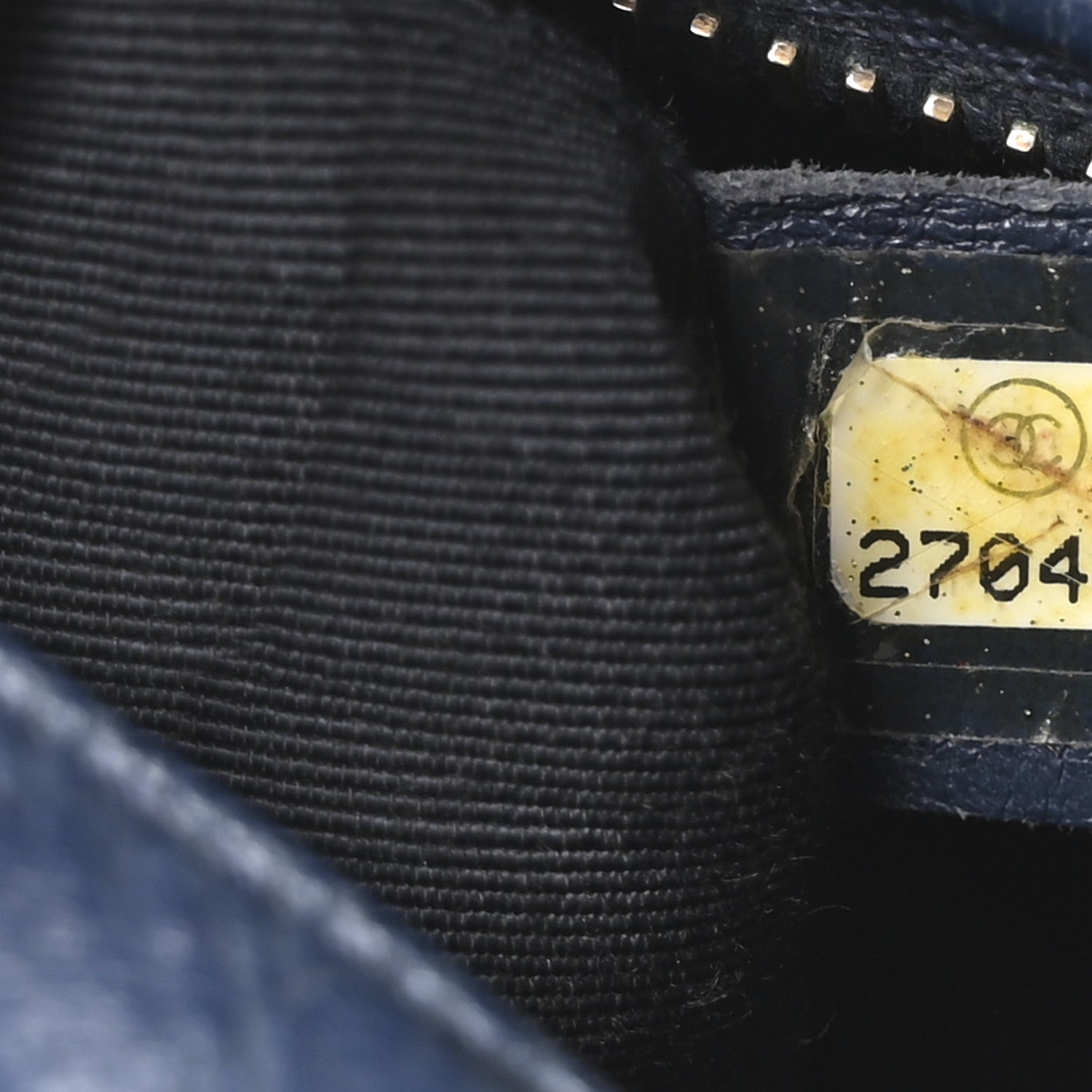 Chanel Aged Calfskin Quilted Small Gabrielle Hobo Navy