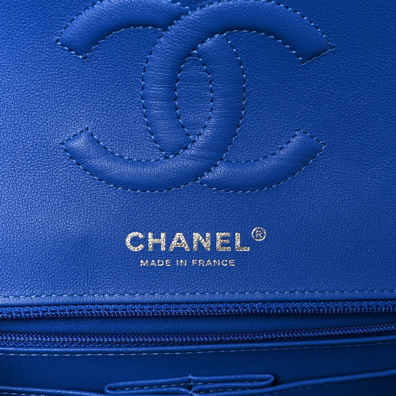 Chanel Calfskin Quilted Medium Rainbow Double Flap Multicolor