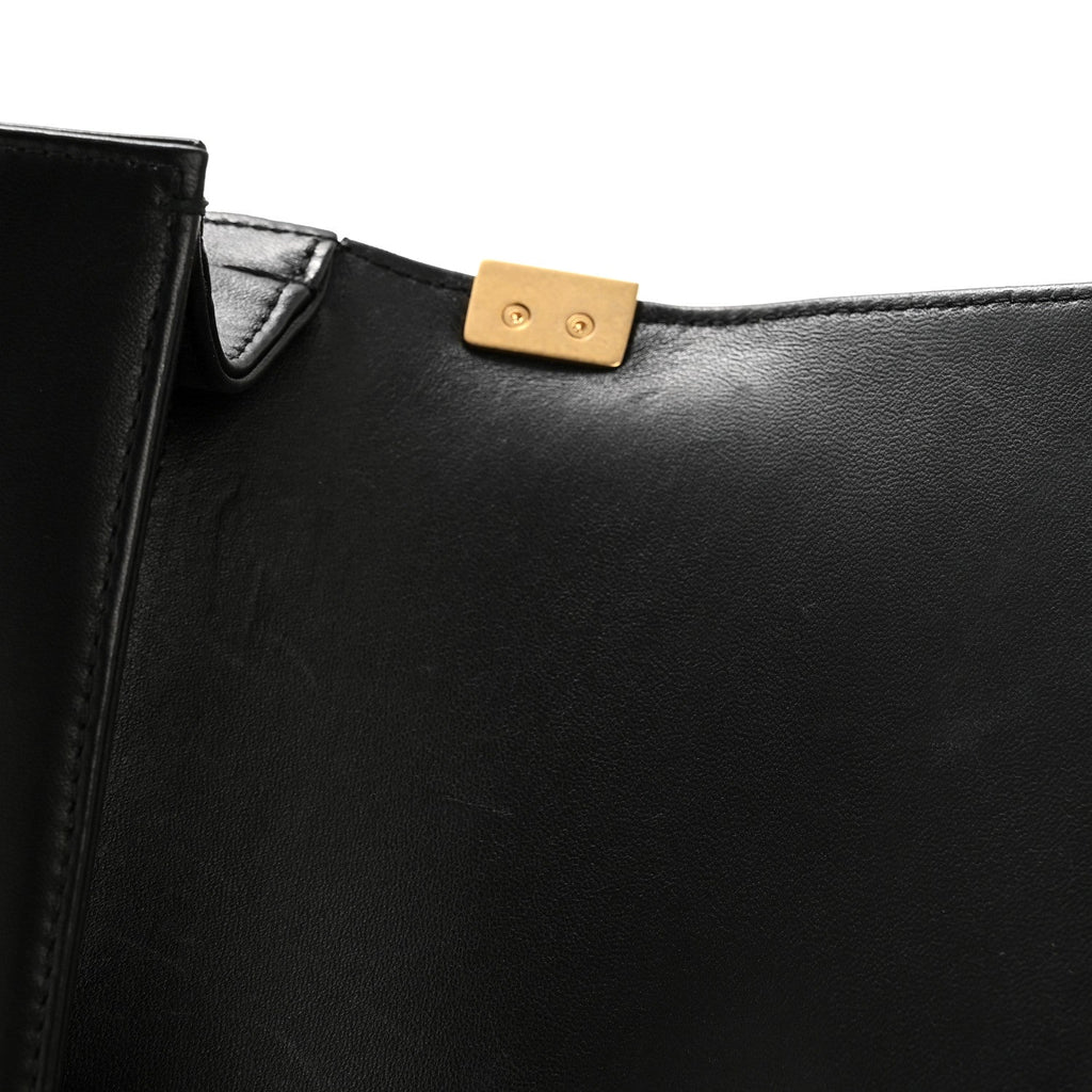 Chanel Galuchat Stingray Small Boy Flap Black