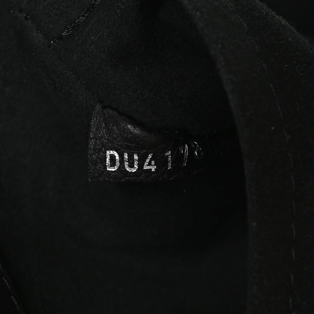 Louis Vuitton Calfskin Lockme Mini Backpack Black