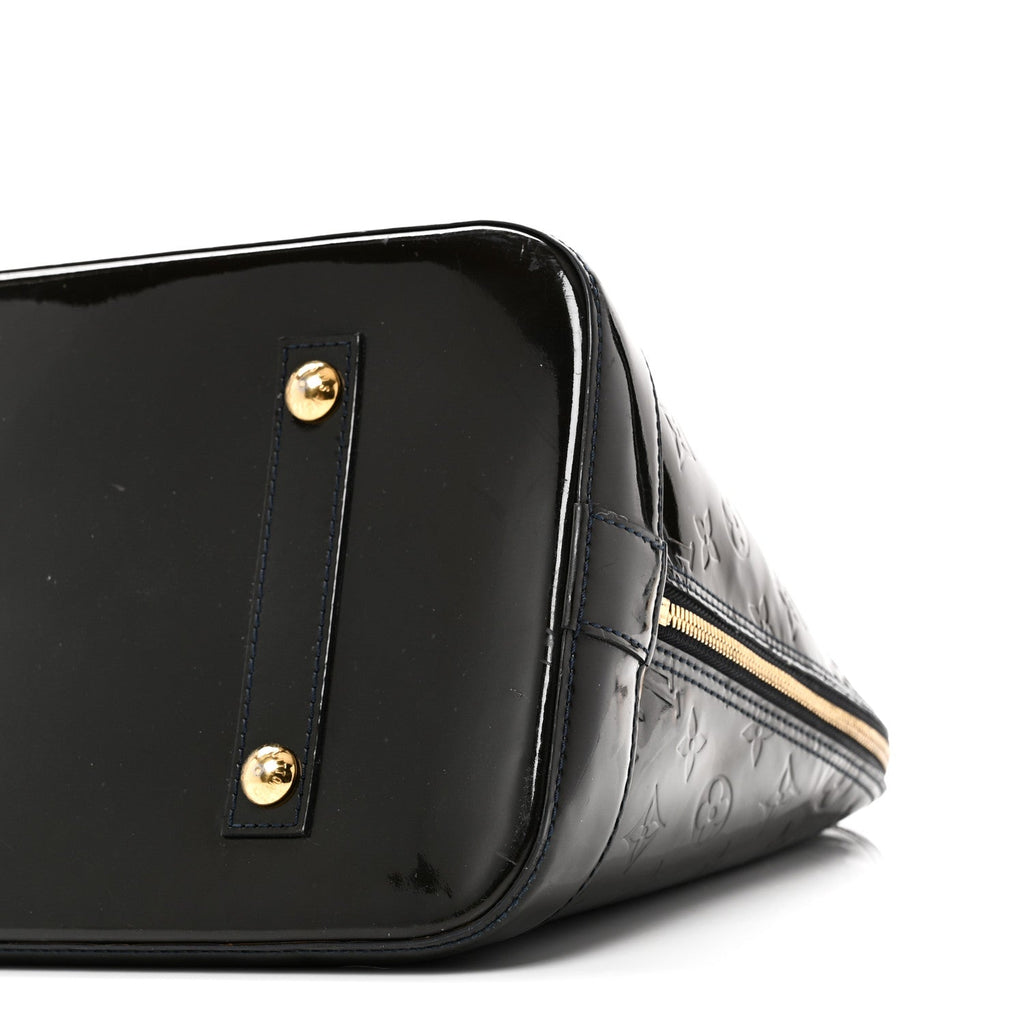 Louis Vuitton Vernis Alma GM Blue Nuit