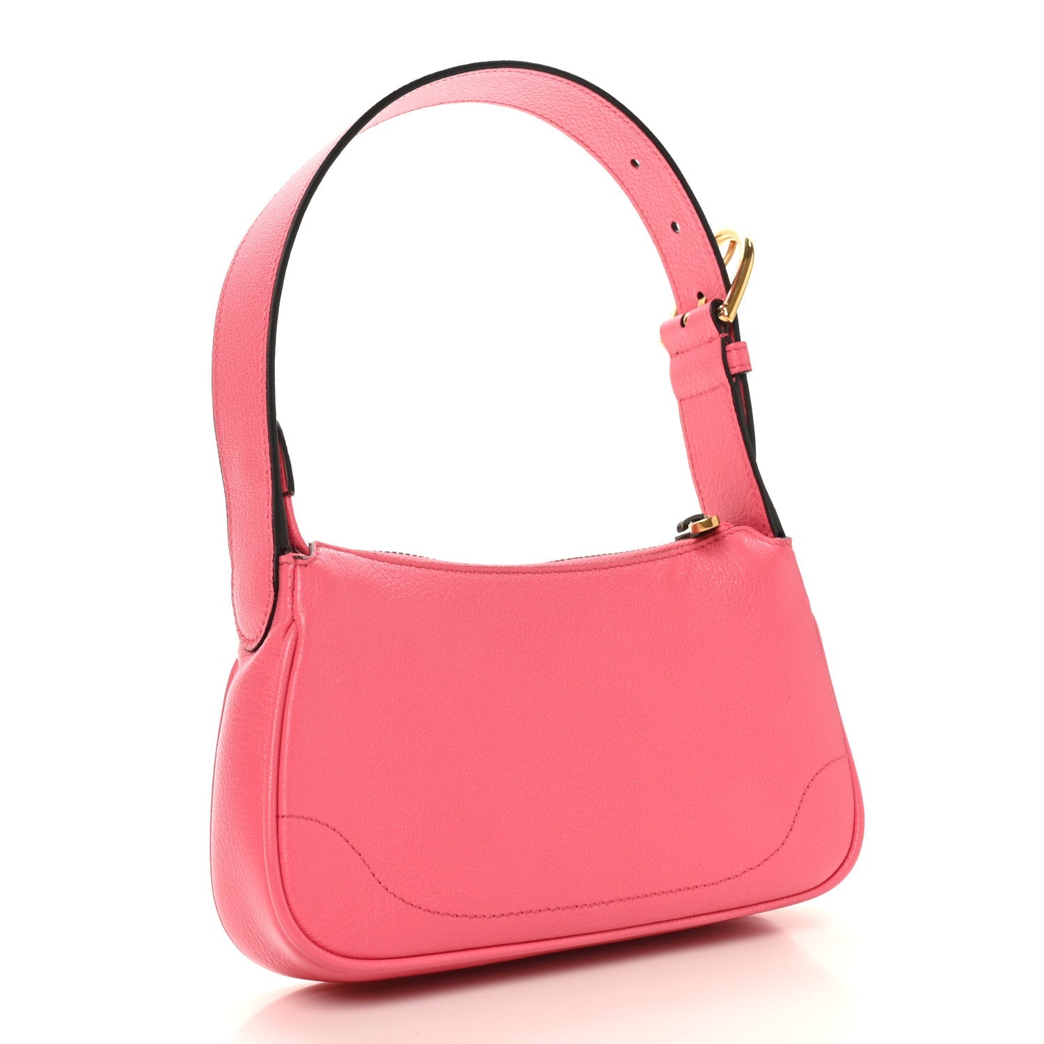 Gucci Goatskin Mini Aphrodite Shoulder Bag Rhodamine Pink