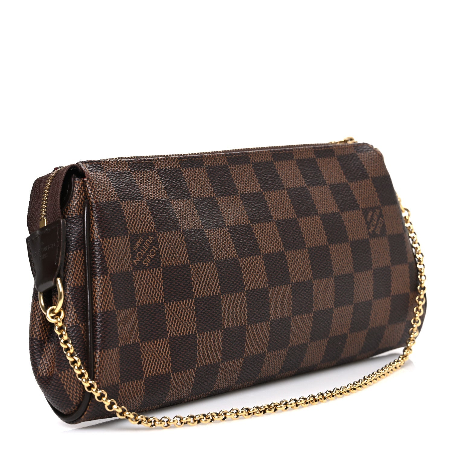 Louis Vuitton Damier Ebene Eva Clutch