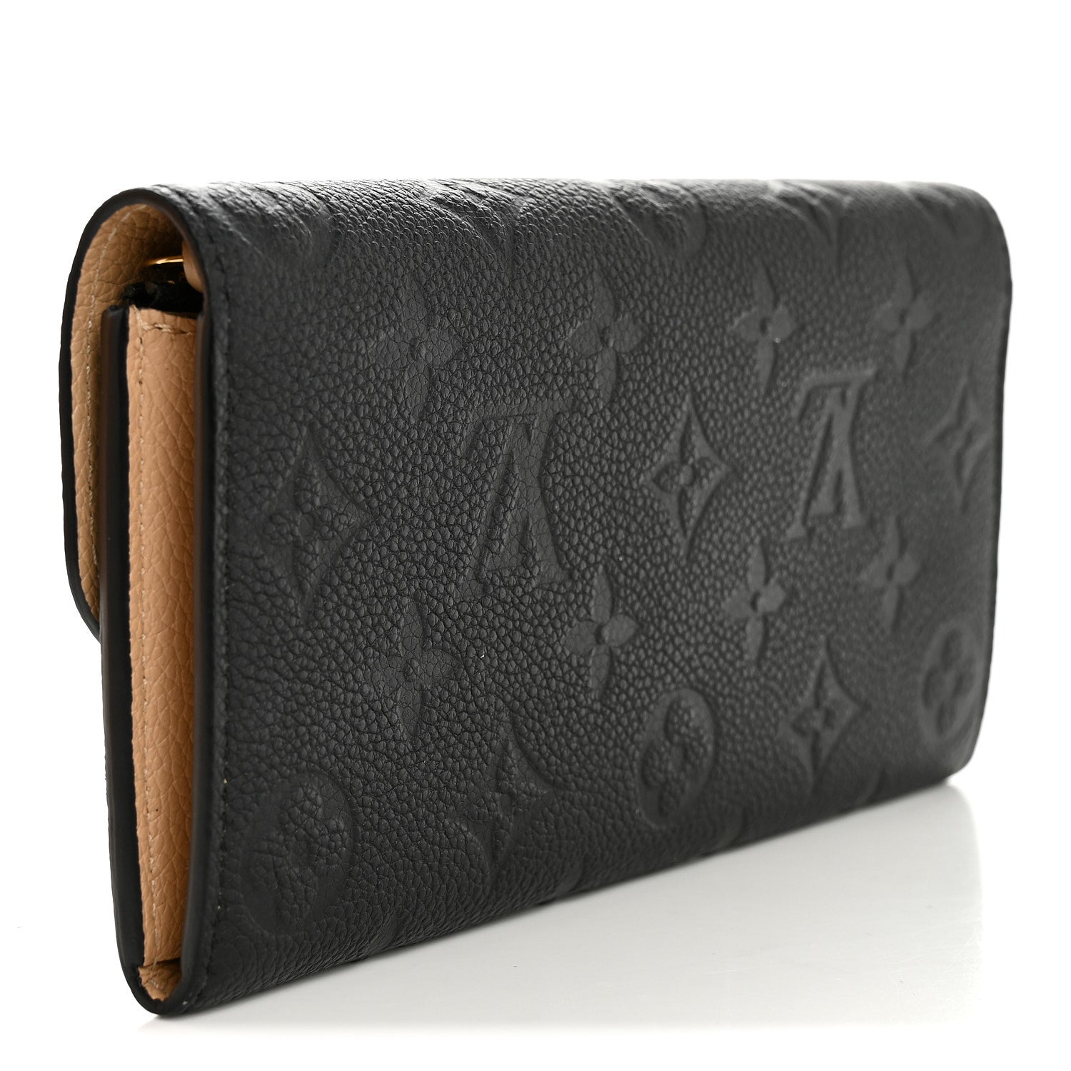 Louis Vuitton Empreinte Emilie Wallet Black Dune