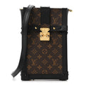 Louis Vuitton Monogram Pochette Trunk Verticale Black