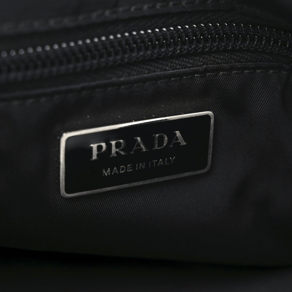 Prada Re-Nylon Padded Large Traveller Black