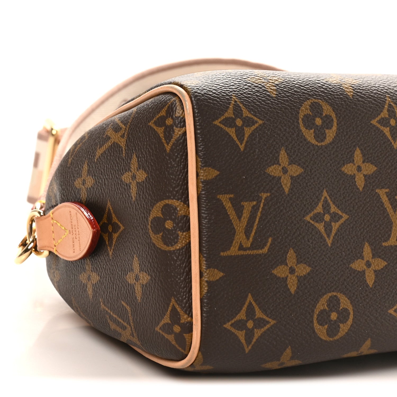 Louis Vuitton Monogram Speedy Bandouliere 20 Beige