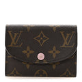 Louis Vuitton Monogram Rosalie Coin Purse Rose Ballerine