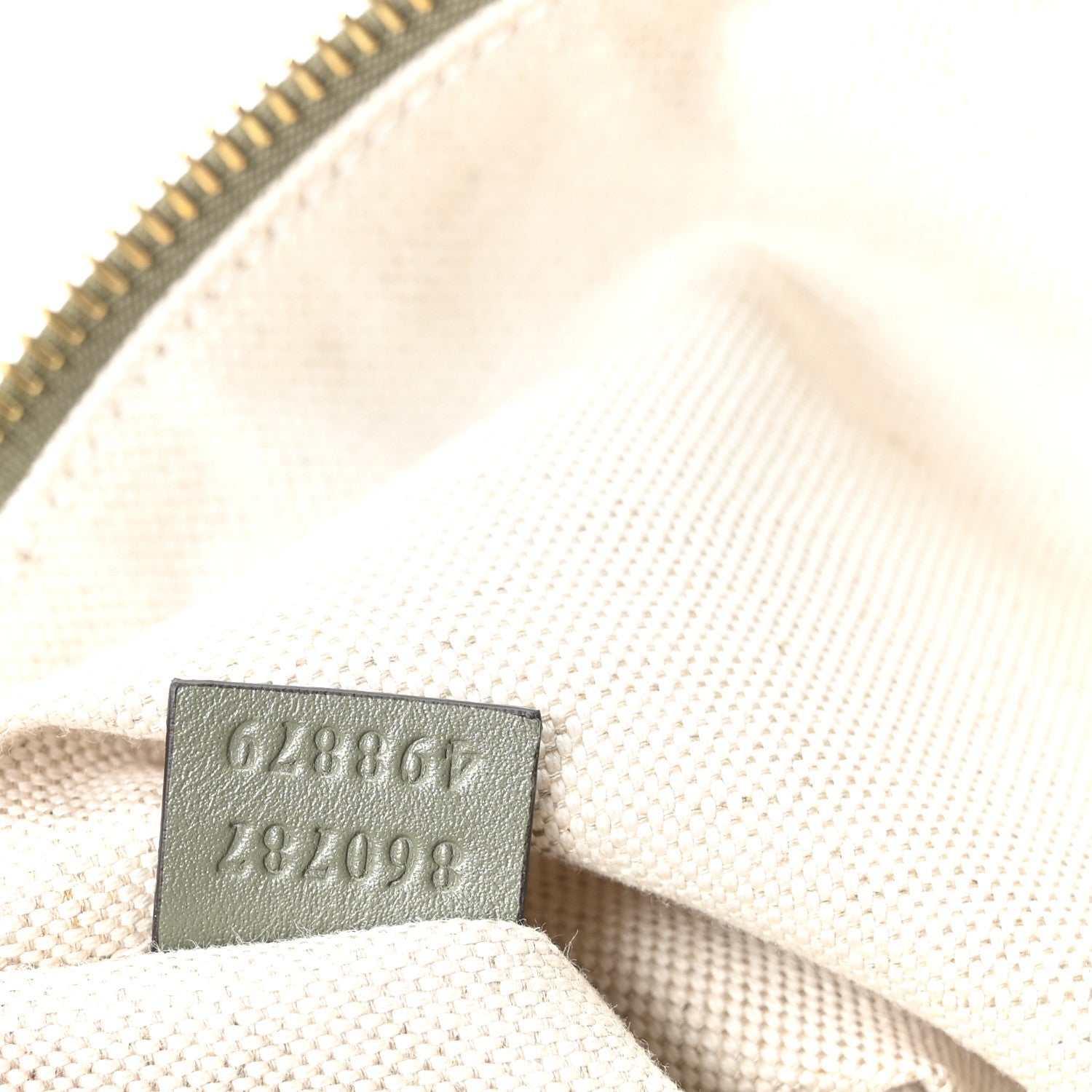 Gucci Suede GG Monogram Half Horsebit Medium Shoulder Bag Sage