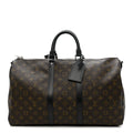 Louis Vuitton Monogram Macassar Keepall Bandouliere 45