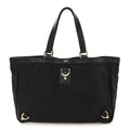 Gucci Monogram Large Abbey Tote Black