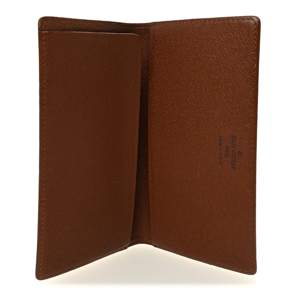 Louis Vuitton Monogram Simple Checkbook Holder Wallet Cover