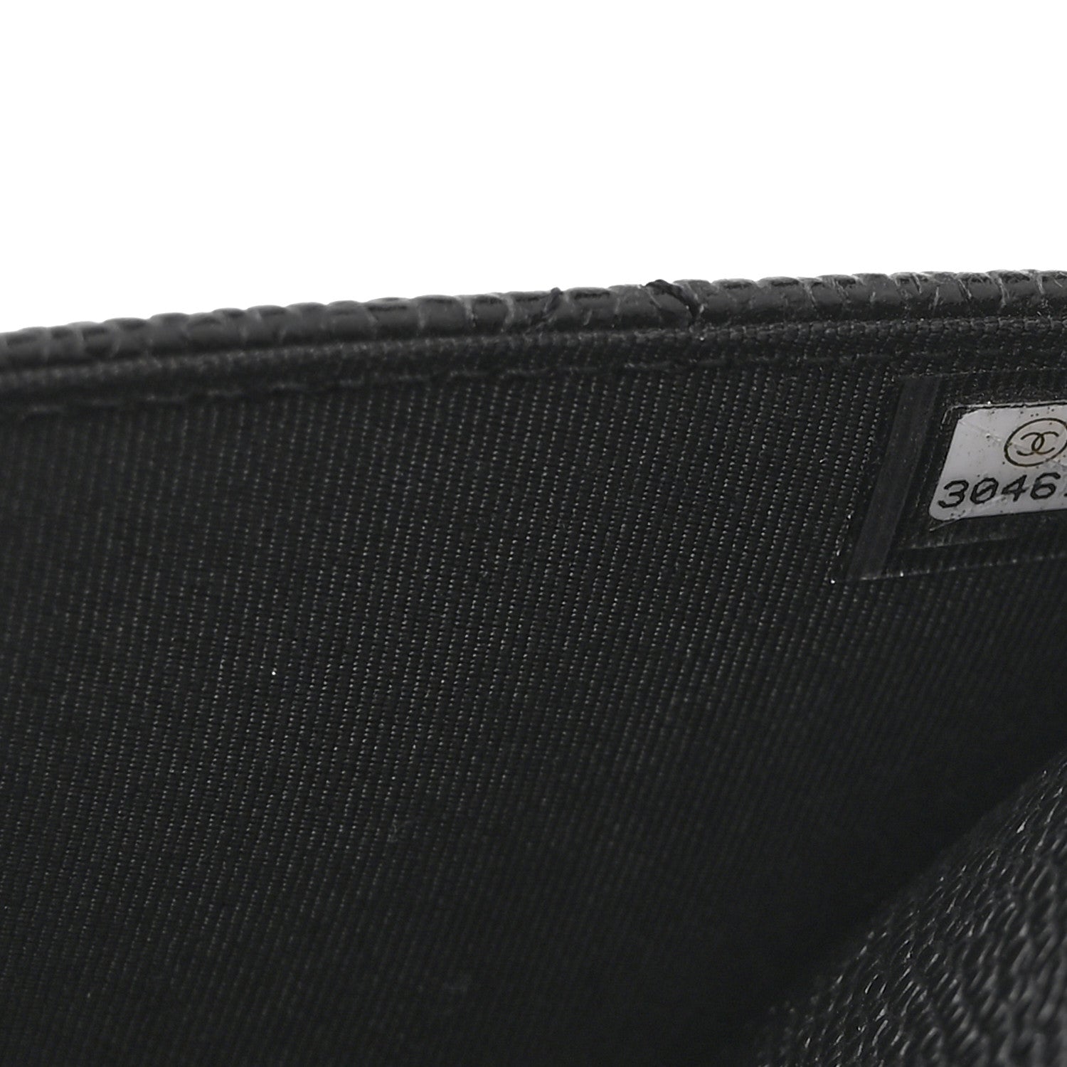 Chanel Caviar Quilted Wallet on Chain WOC Black