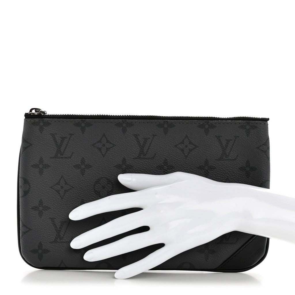 Louis Vuitton Reverse Monogram Eclipse Trio Messenger Small Pochette