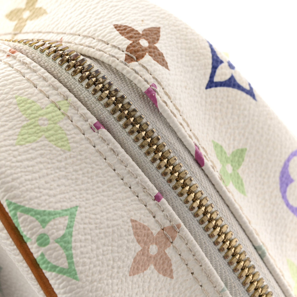 Louis Vuitton Monogram Multicolor Trouville White
