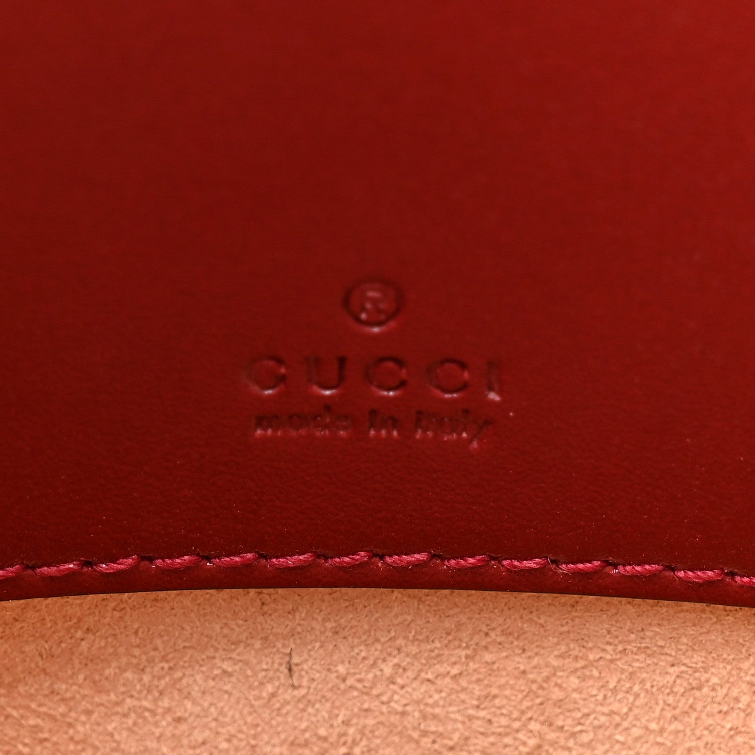 Gucci Boarded Dyana Lux Calfskin Mini Jackie 1961 Hobo New Cherry Red