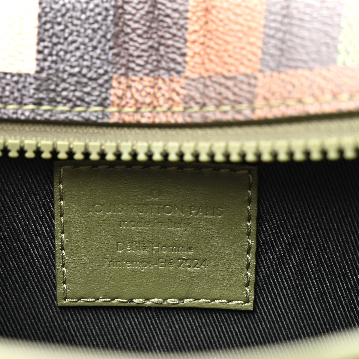 Louis Vuitton Damoflage Mini Soft Trunk Green