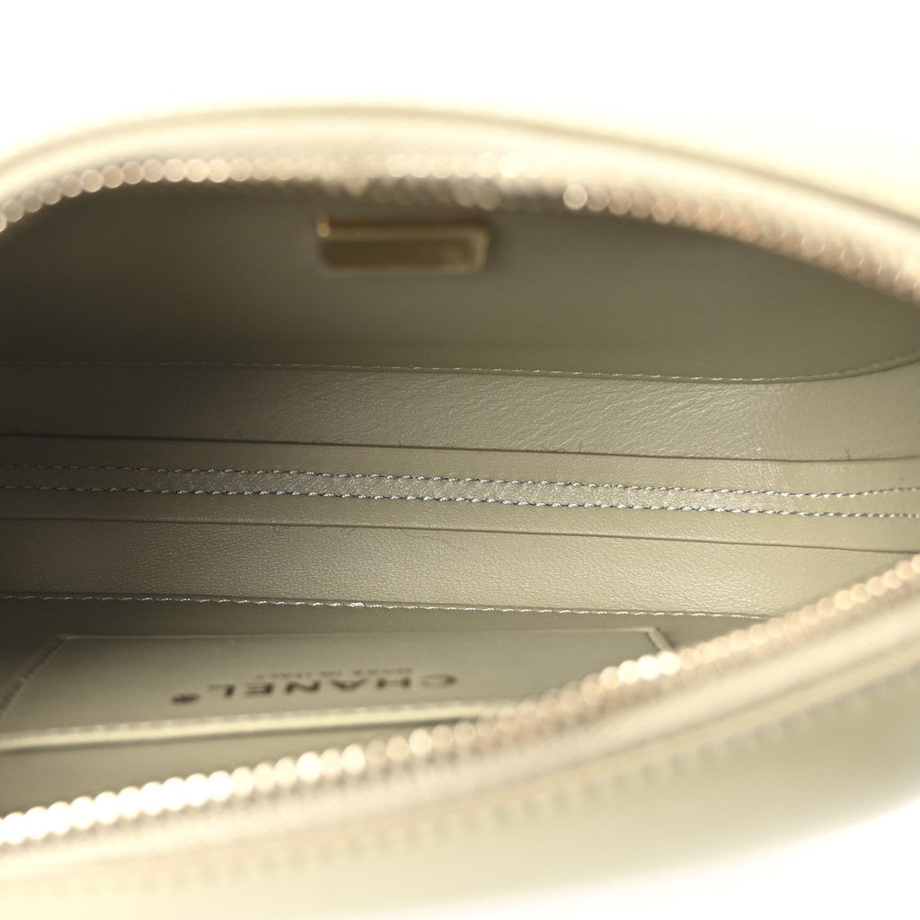 Chanel Lambskin Savon De Marseille Mini Camera Bag Khaki