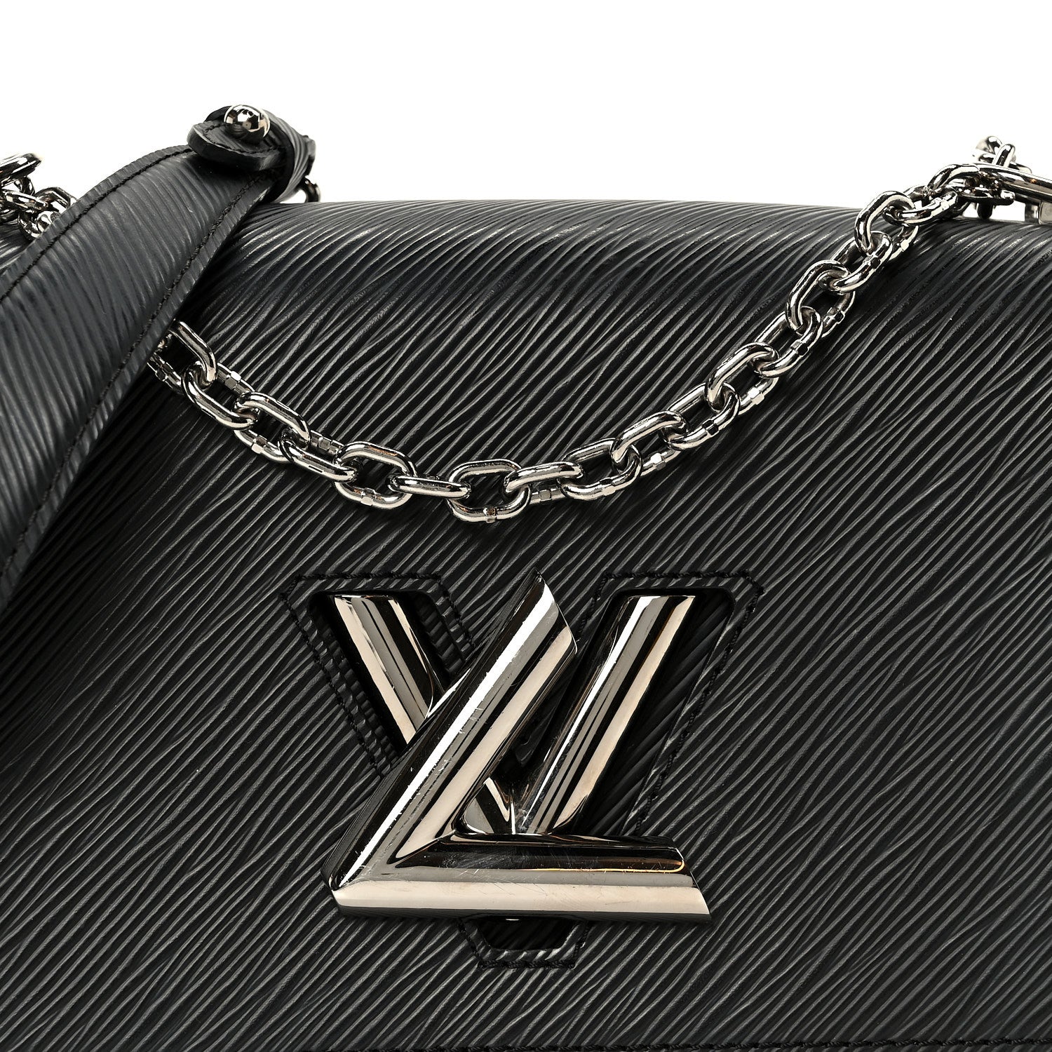 Louis Vuitton Epi Twist Shoulder Bag PM Black