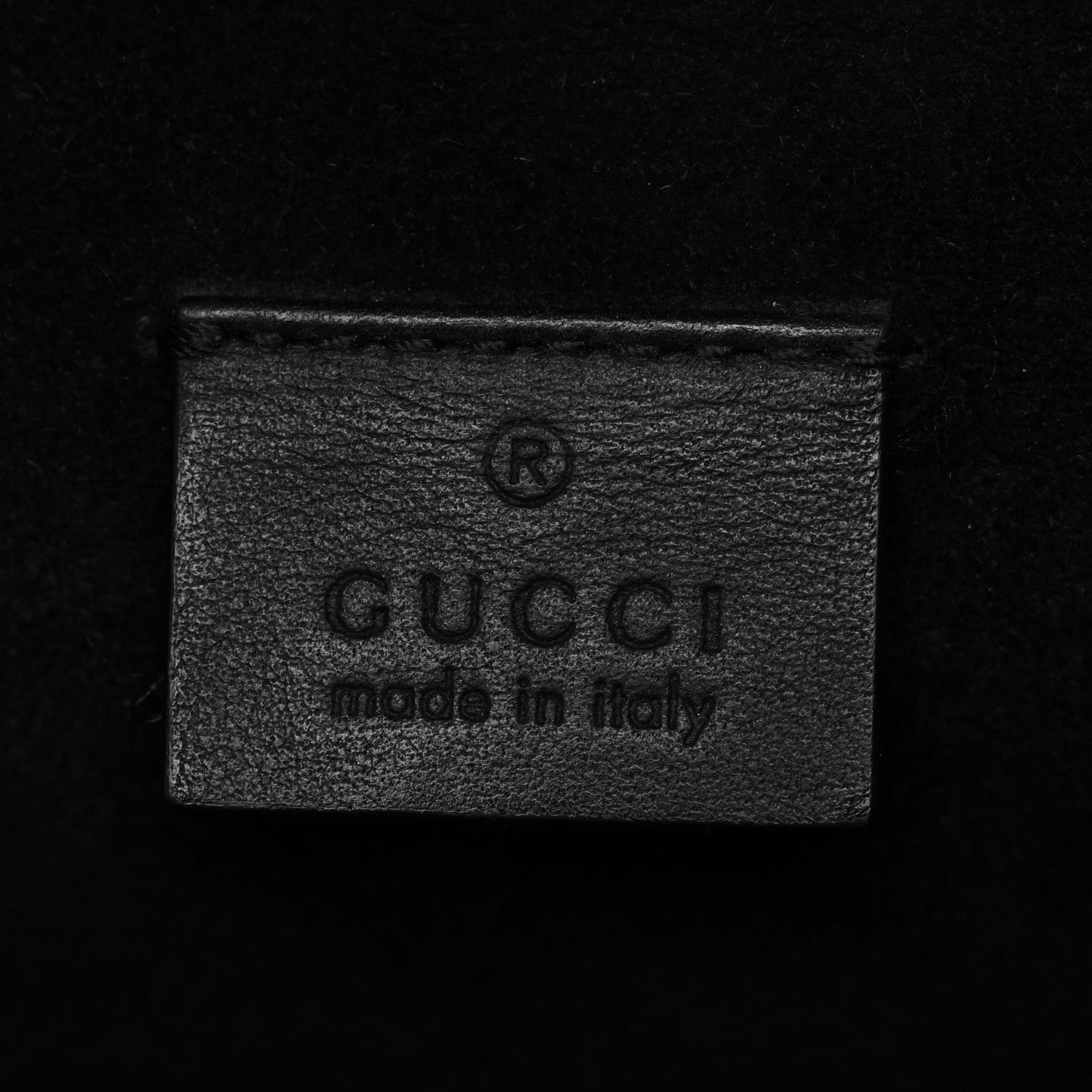 Gucci GG Supreme Monogram Crystal Small Dionysus Shoulder Bag Black
