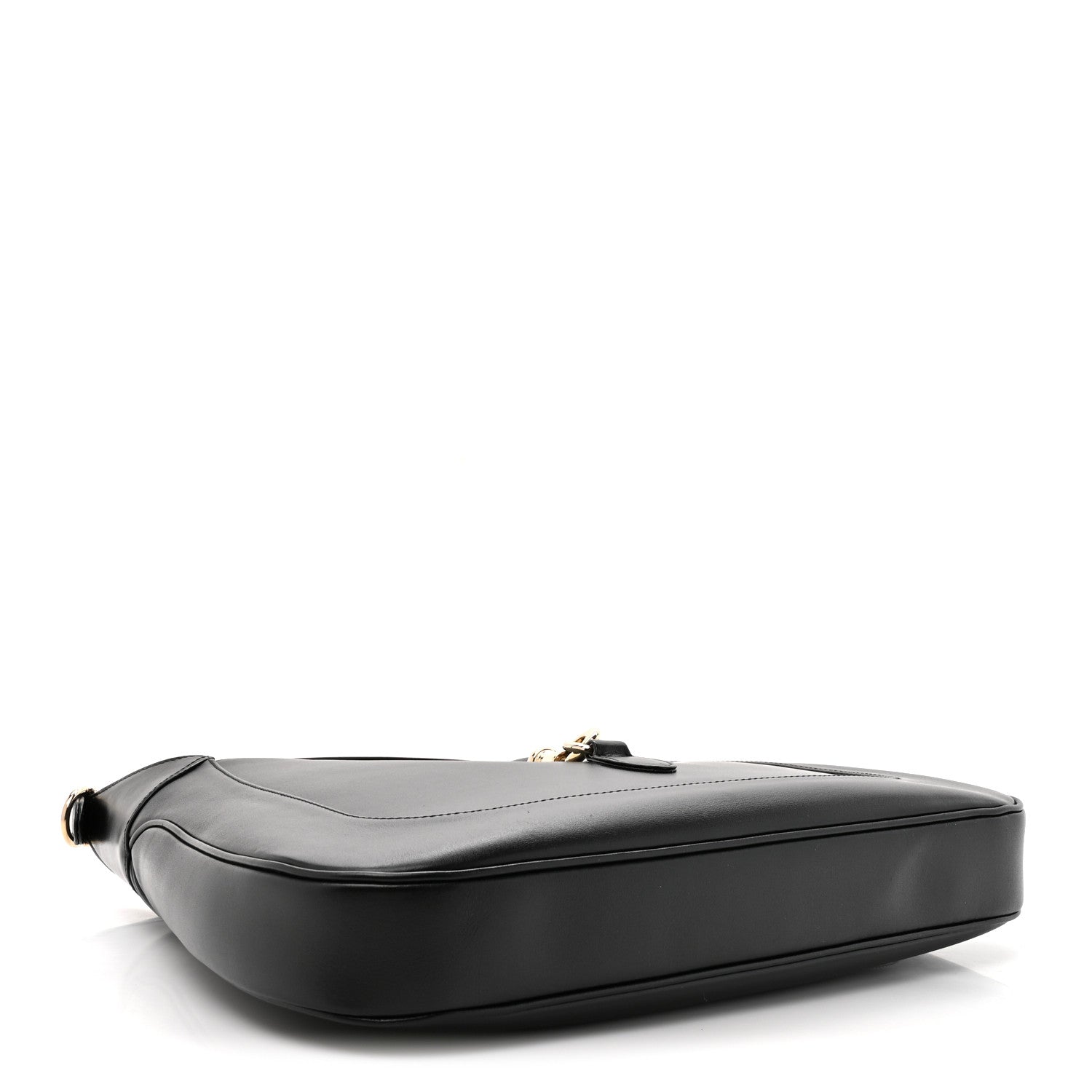 Gucci Ancora Calfskin Medium Jackie Shoulder Bag Black