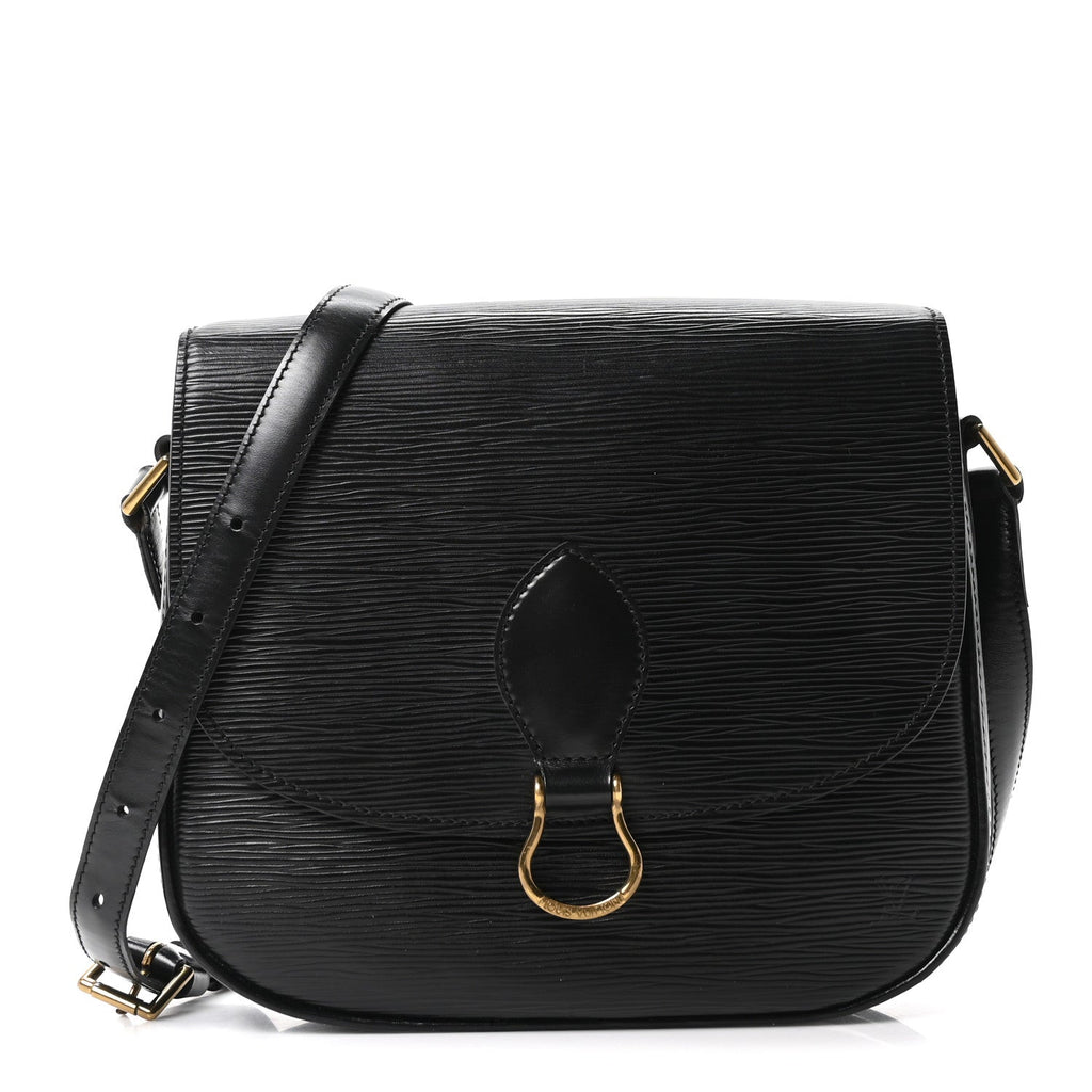 Louis Vuitton Epi Saint Cloud GM Black
