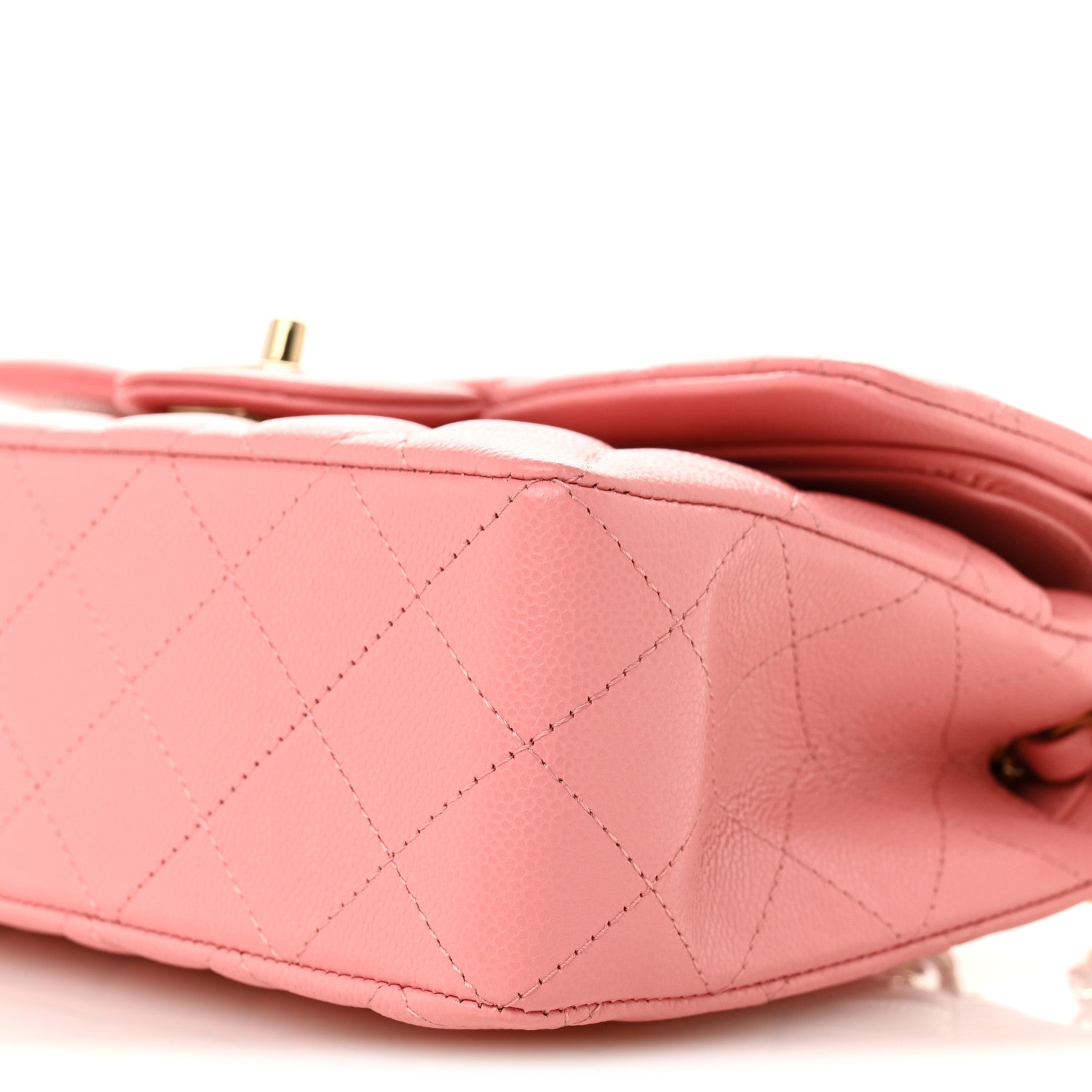 Chanel Caviar Quilted Small Double Flap Light Pink