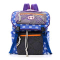 Gucci Jersey GG Monogram All Over Pan Sport Double Buckle Backpack  Blue Multicolor