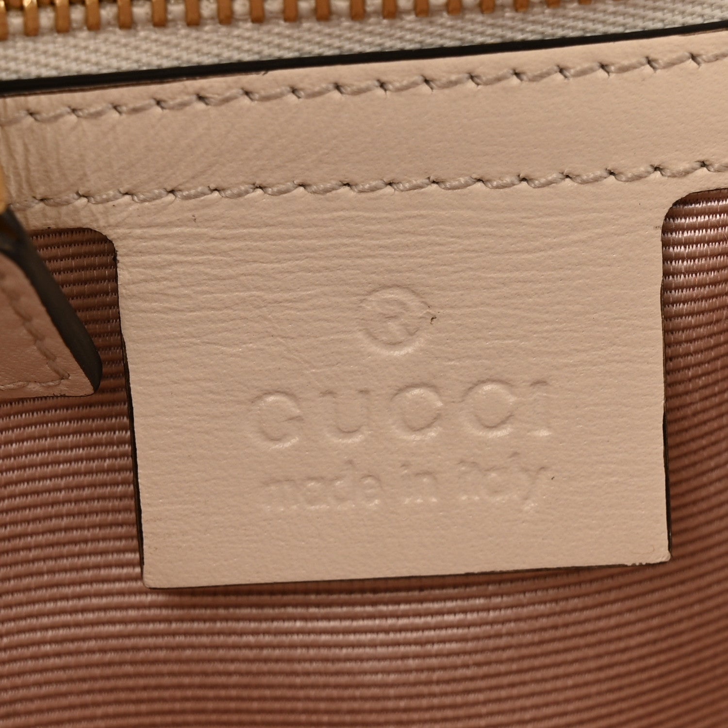 Gucci Calfskin Small Arli Flap Shoulder Bag Mystic White