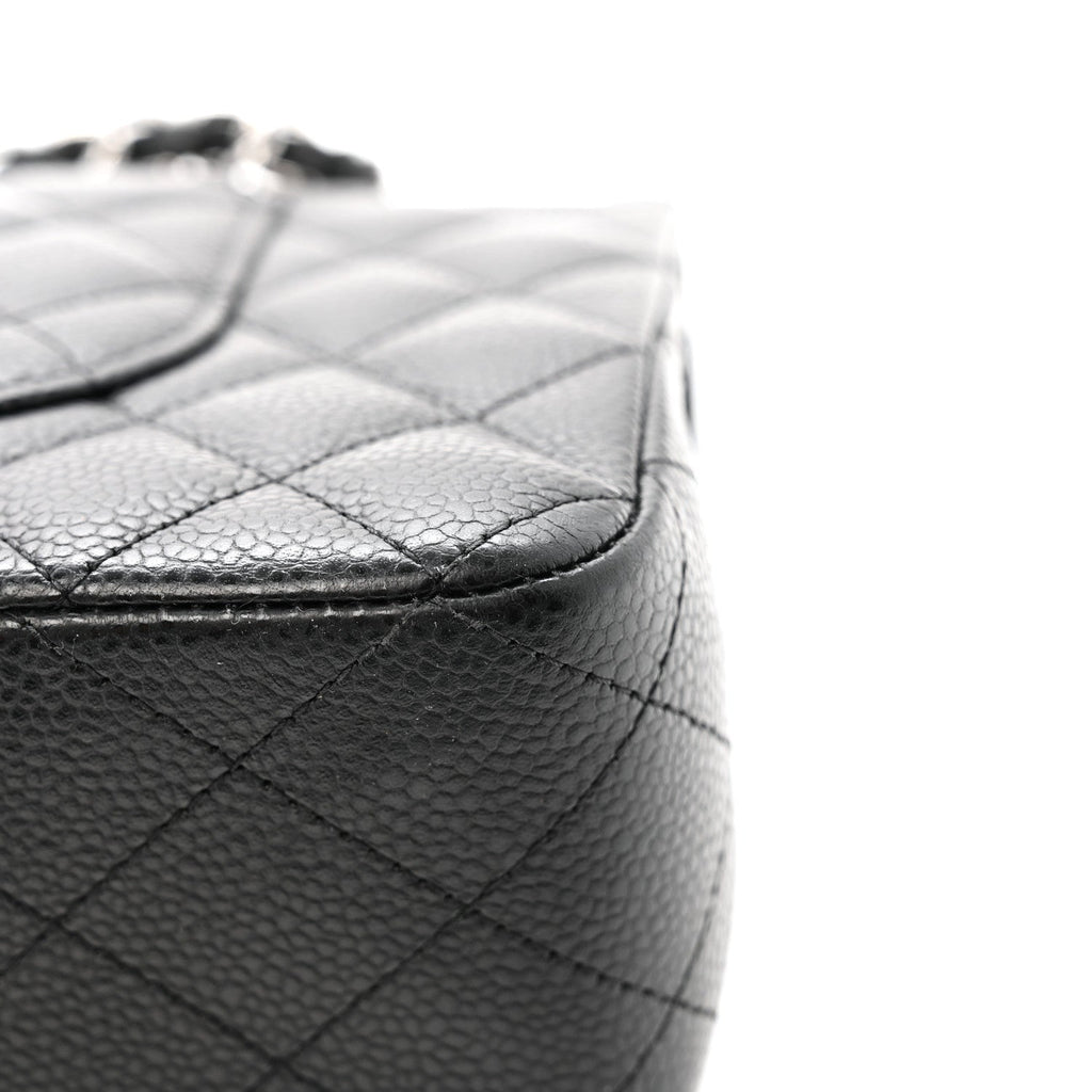 Chanel Caviar Quilted Medium Double Flap Black