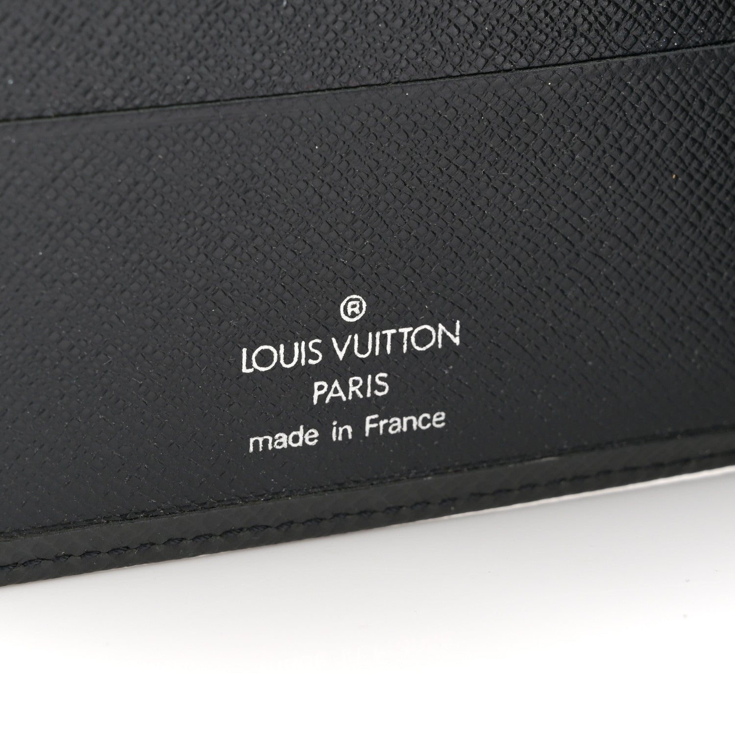 Louis Vuitton Taiga Compact Bi-Fold Wallet Black