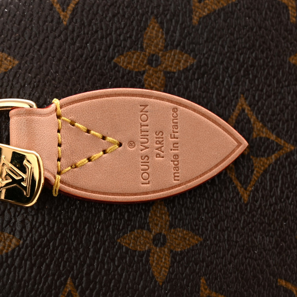 Louis Vuitton Monogram Speedy Bandouliere 20 Black