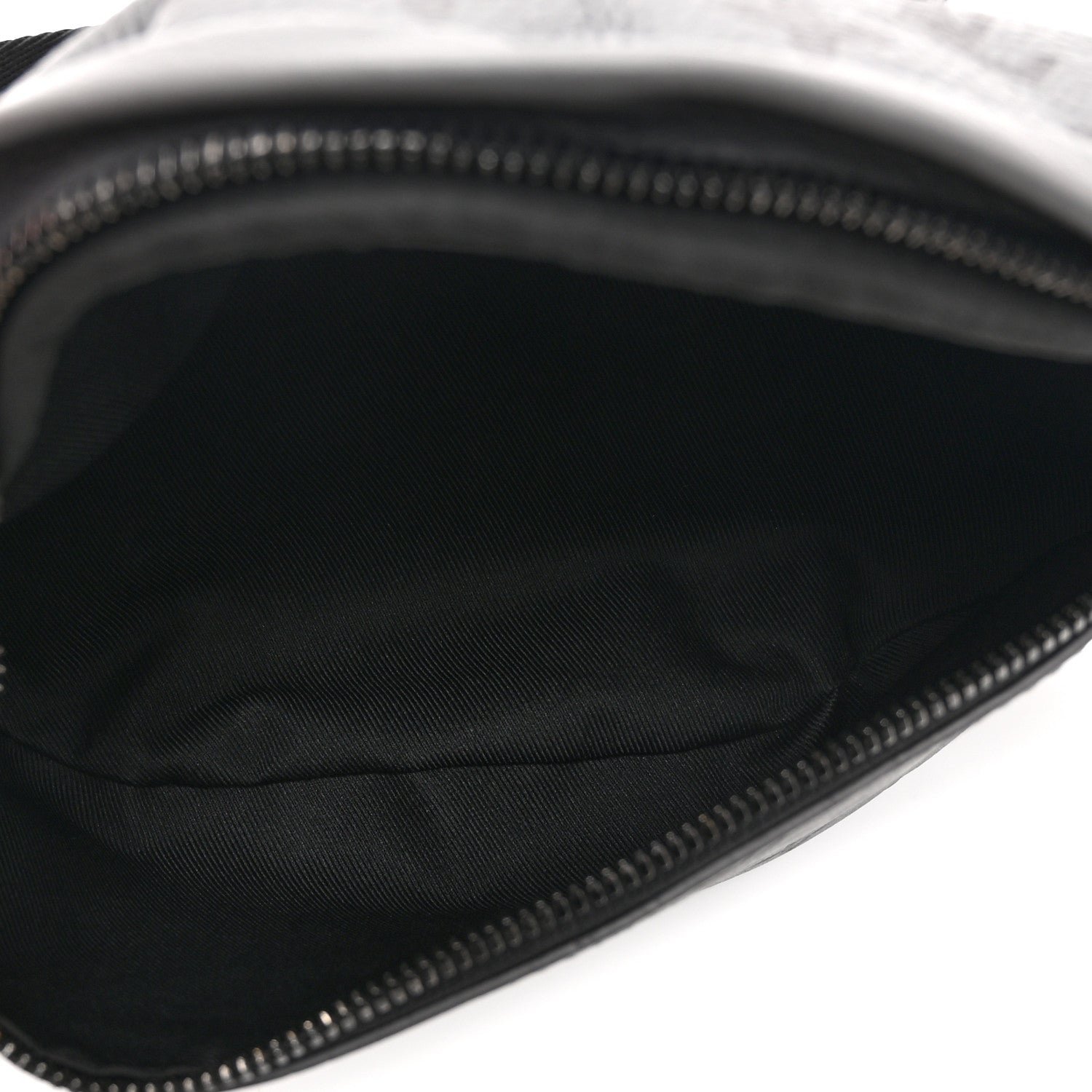 Louis Vuitton Calfskin Monogram Shadow Discovery Bumbag PM Gray